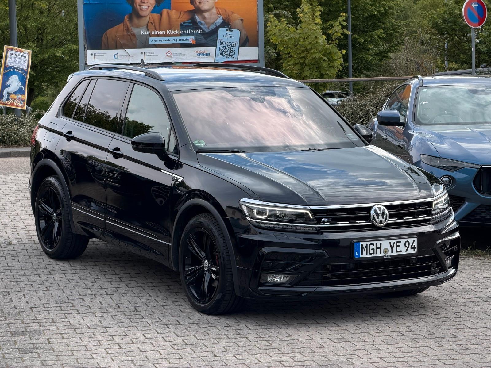 Volkswagen Tiguan R-Line/Allblack/DigTacho/LED/ACC/Kamera