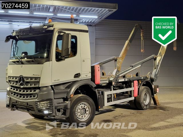 Mercedes-Benz Arocs 1845 4X2 13tons Fornal skiploader Automati