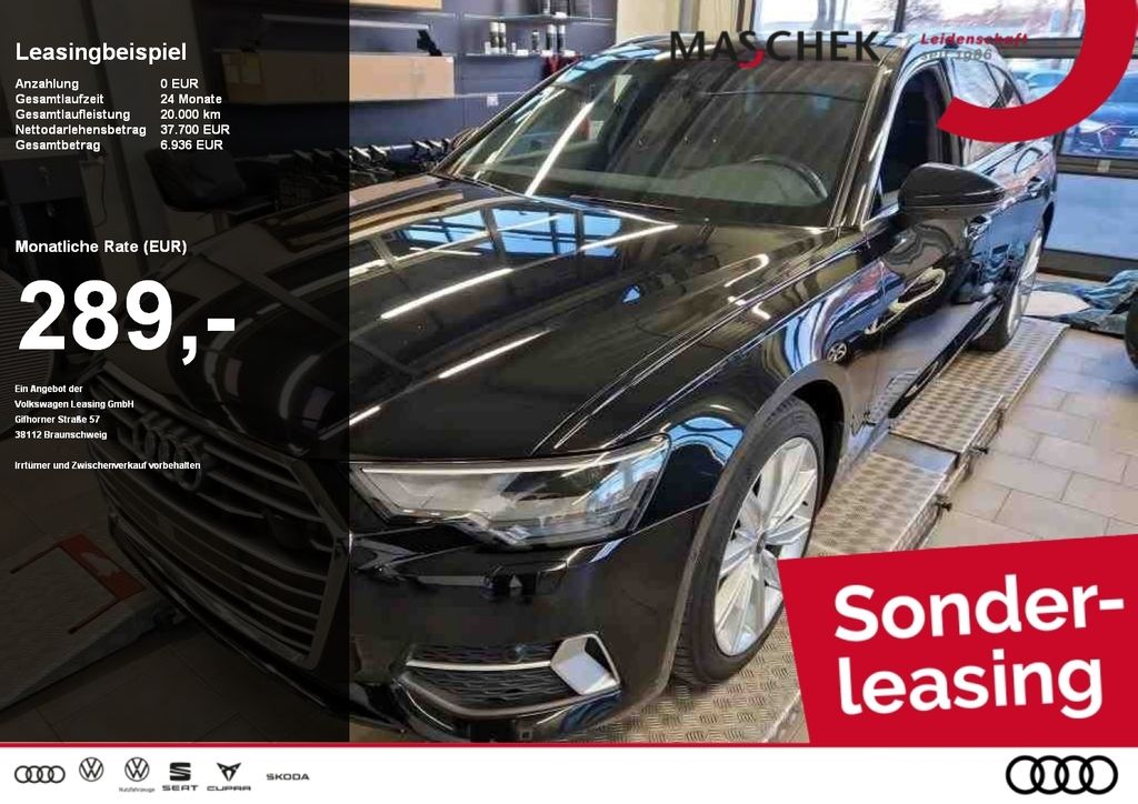A6 Avant Sport 45 TFSI quat Sonderleasing AHK Pa