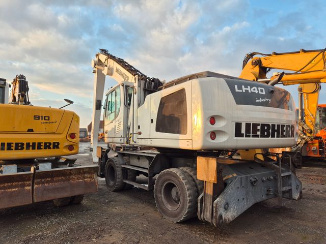 Liebherr LH40, 1. Hand, 5700h, full service, Magnetanlage