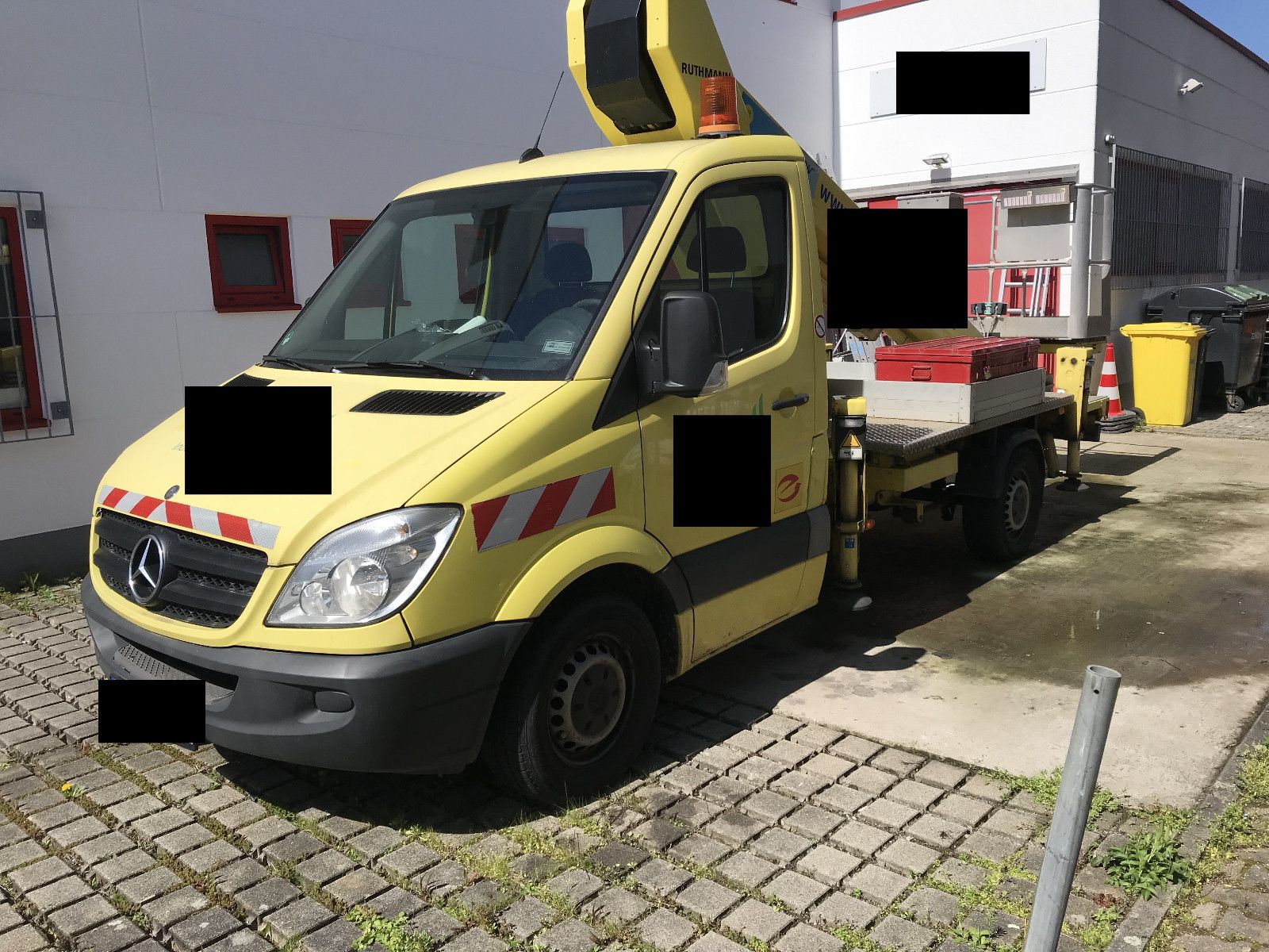 Fahrzeugabbildung Mercedes-Benz Sprinter II 313,Ruthmannsteiger,Hubarbeitsbühne