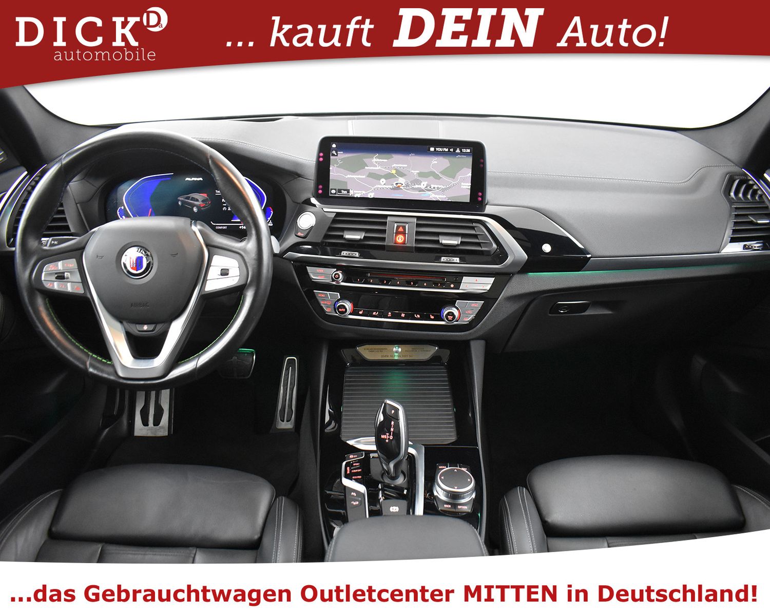 ALPINA XD3 SHADO+PANO+MEMO+HEAD+AHK+H&K+ACC+KOFMFZ+VOLL - Image 11