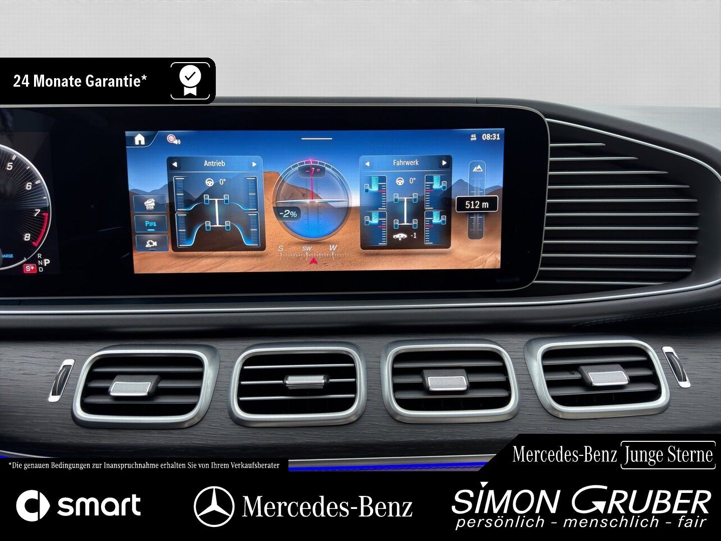 Fahrzeugabbildung Mercedes-Benz GLE 63 S 4M Coupé AMG HUD Sitzklima Massage 22``