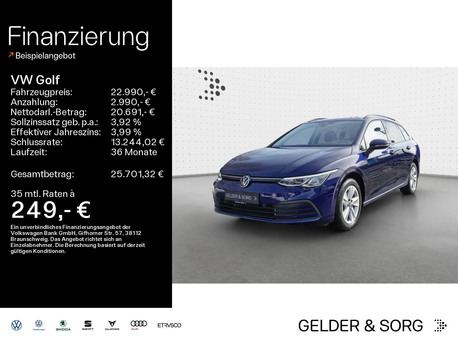 Volkswagen Golf Life 2.0 TDI AHK*LED*Digital*ACC*CarPlay
