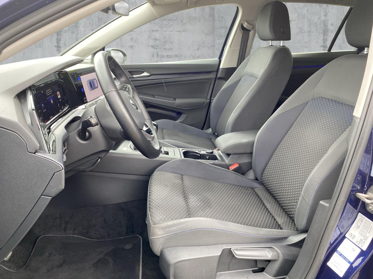 Volkswagen Golf 8 TSI United NAVI LED AHK ACC Spur. ACTIVE, миниатюра 11