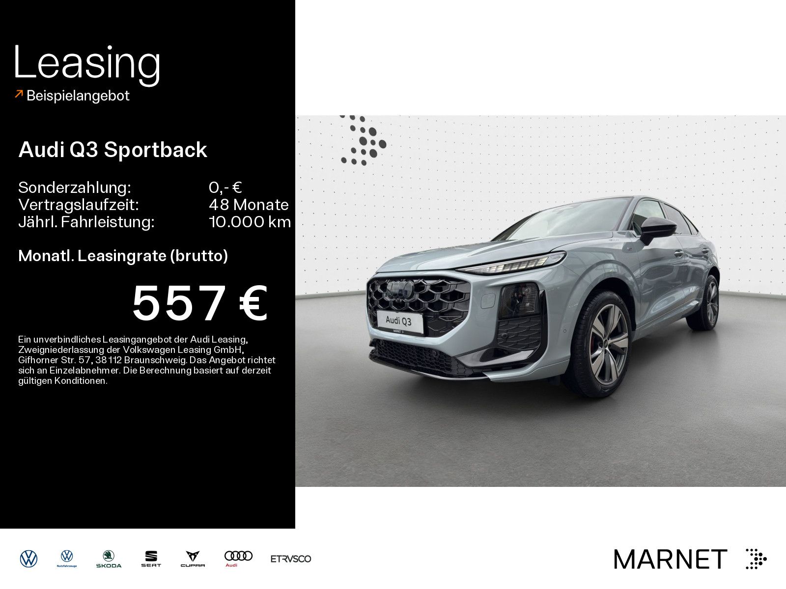 Audi Q3 Sportback TFSI 110 kW S tronic