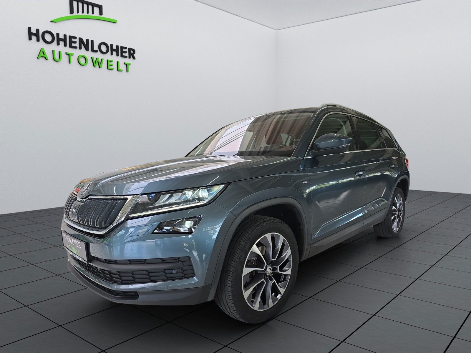 Gebrauchtwagen Skoda Kodiaq Kodiaq 2.0 TDI Drive 125 *DSG *AHK *LED *NAVI in Ilshofen