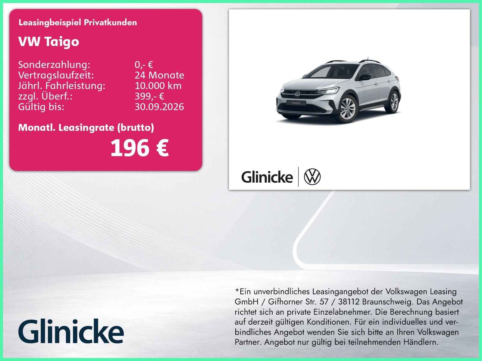 Volkswagen Taigo 1.0 TSI GOAL AHK ACC