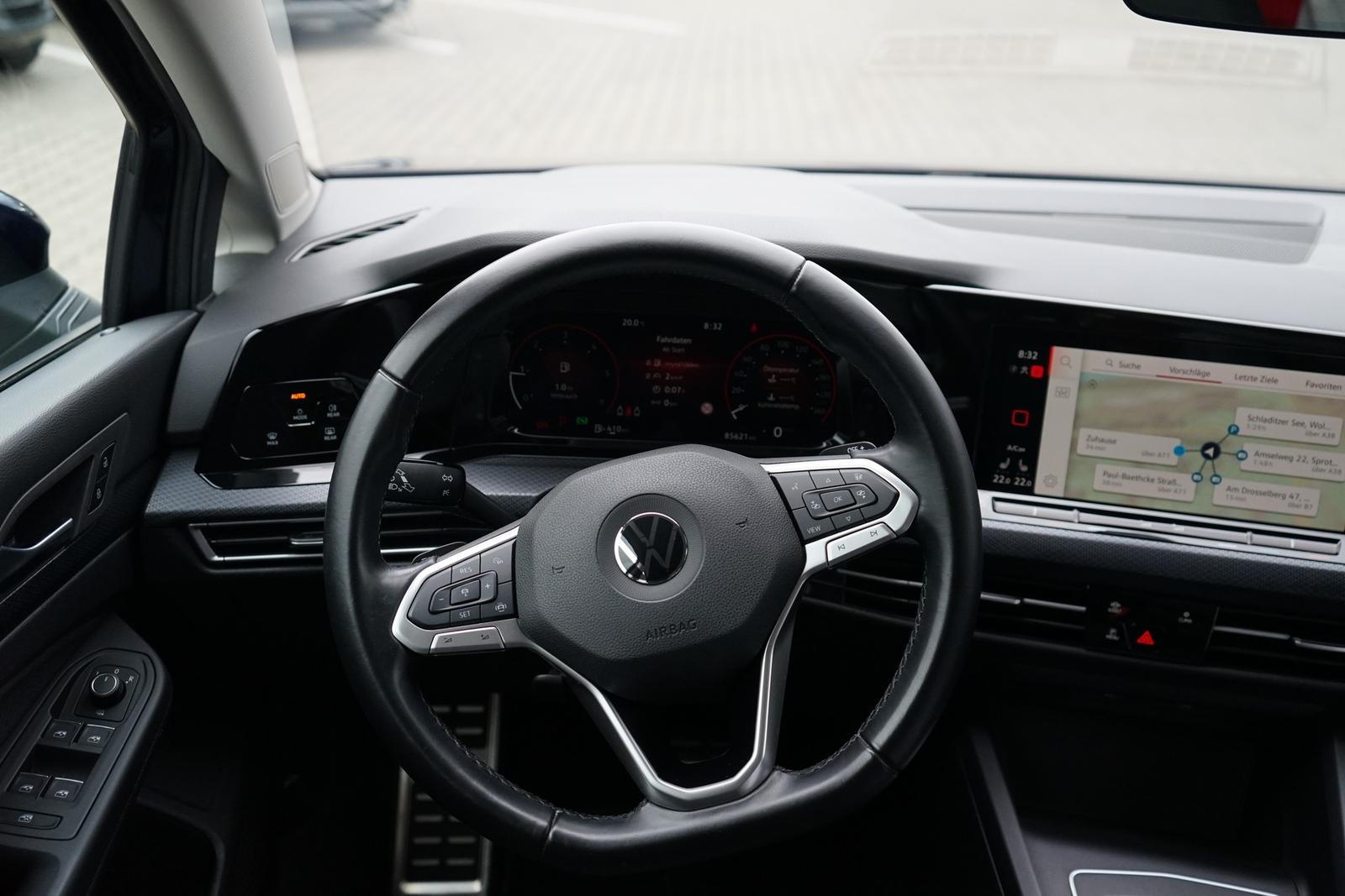 Volkswagen Golf VIII 2.0 TDI DSG United LED Navi Spurhalte, миниатюра 15