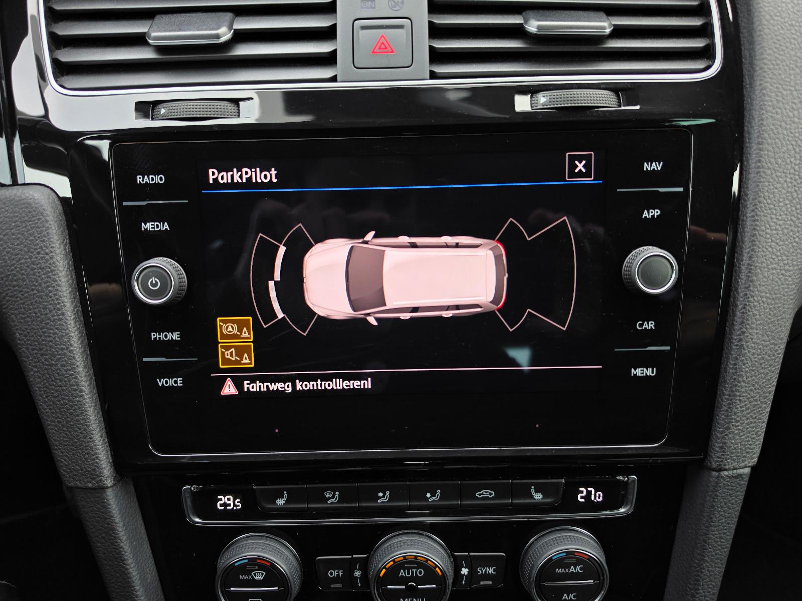 Volkswagen Golf VII 1.5 Highline TÜV Neu/Scheckh./LED/Sport, миниатюра 21