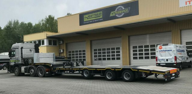 Meusburger 3-Achs-Semi-Satteltieflader Roadrunner Industrie