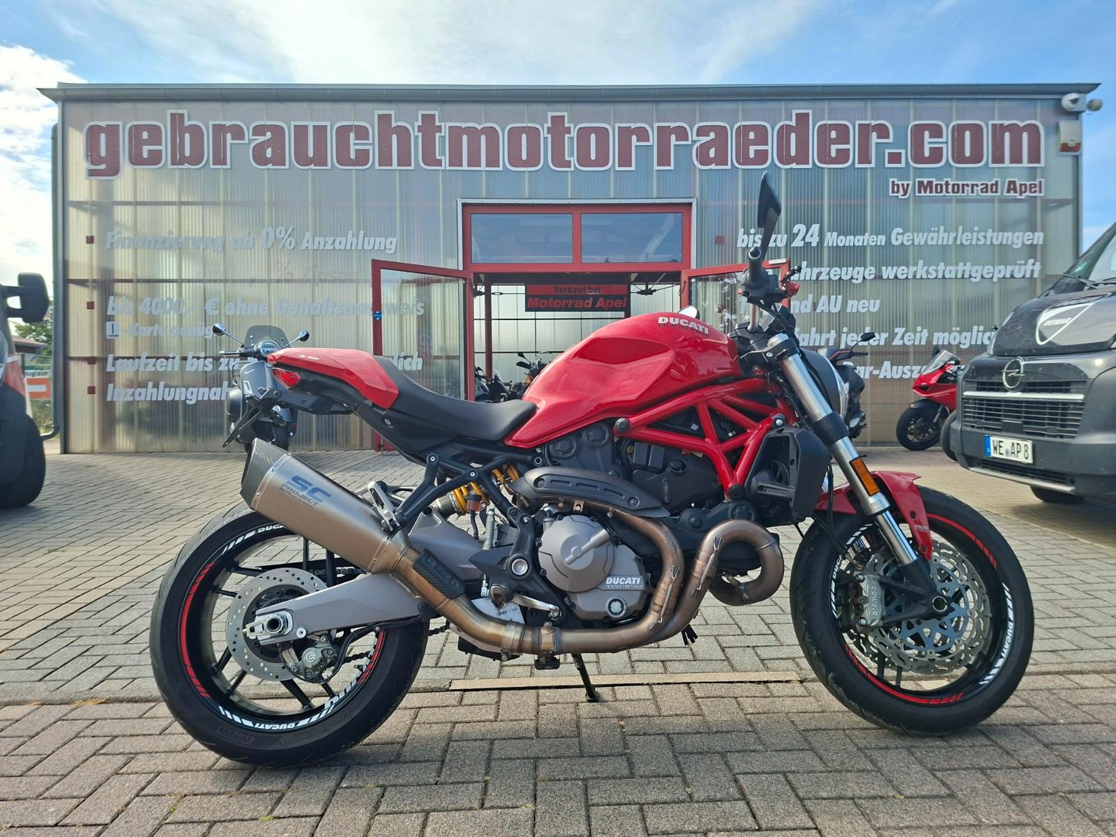 Ducati Monster 821 SC-Projekt Quickshifter 1.Hand