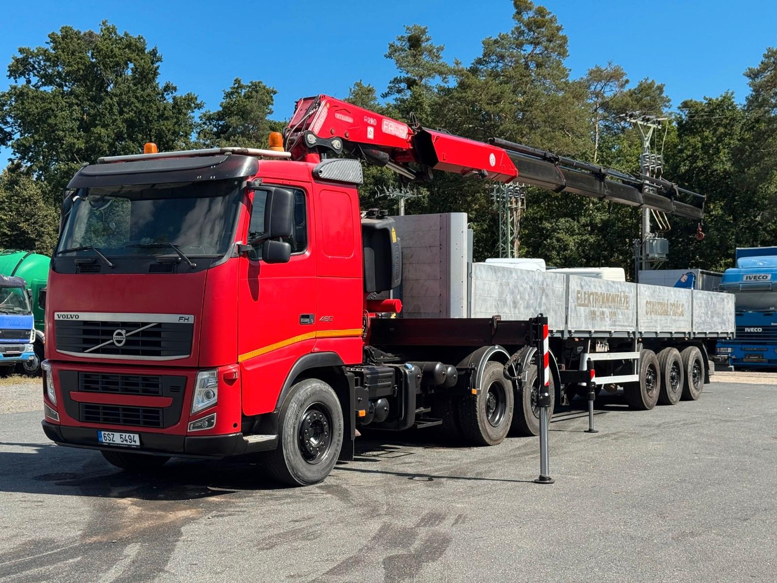 Volvo FH13 460 6X4 FASSI F290A-25CRANE/KRAN SVAN NCH39