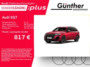 Audi Leasingangebot: Audi SQ7 +WINTERRÄDER+7 SITZER+AHK+NACHTSICHT+STANDHE