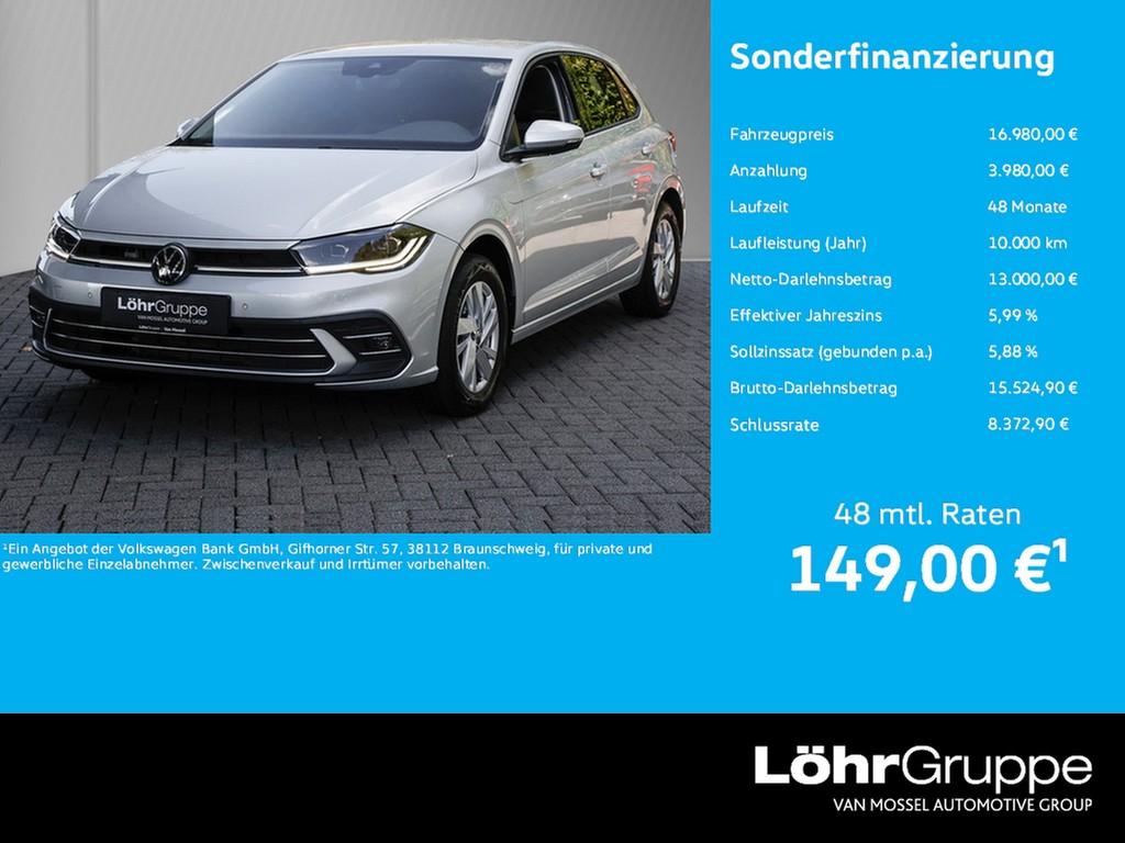 Volkswagen Polo 1.0 TSI Style IQ.Light, App-Con., Tel., PDC