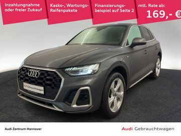 Audi Leasingangebot: Audi Q5 40 TDI quattro S line AHK LED Sitzheizung