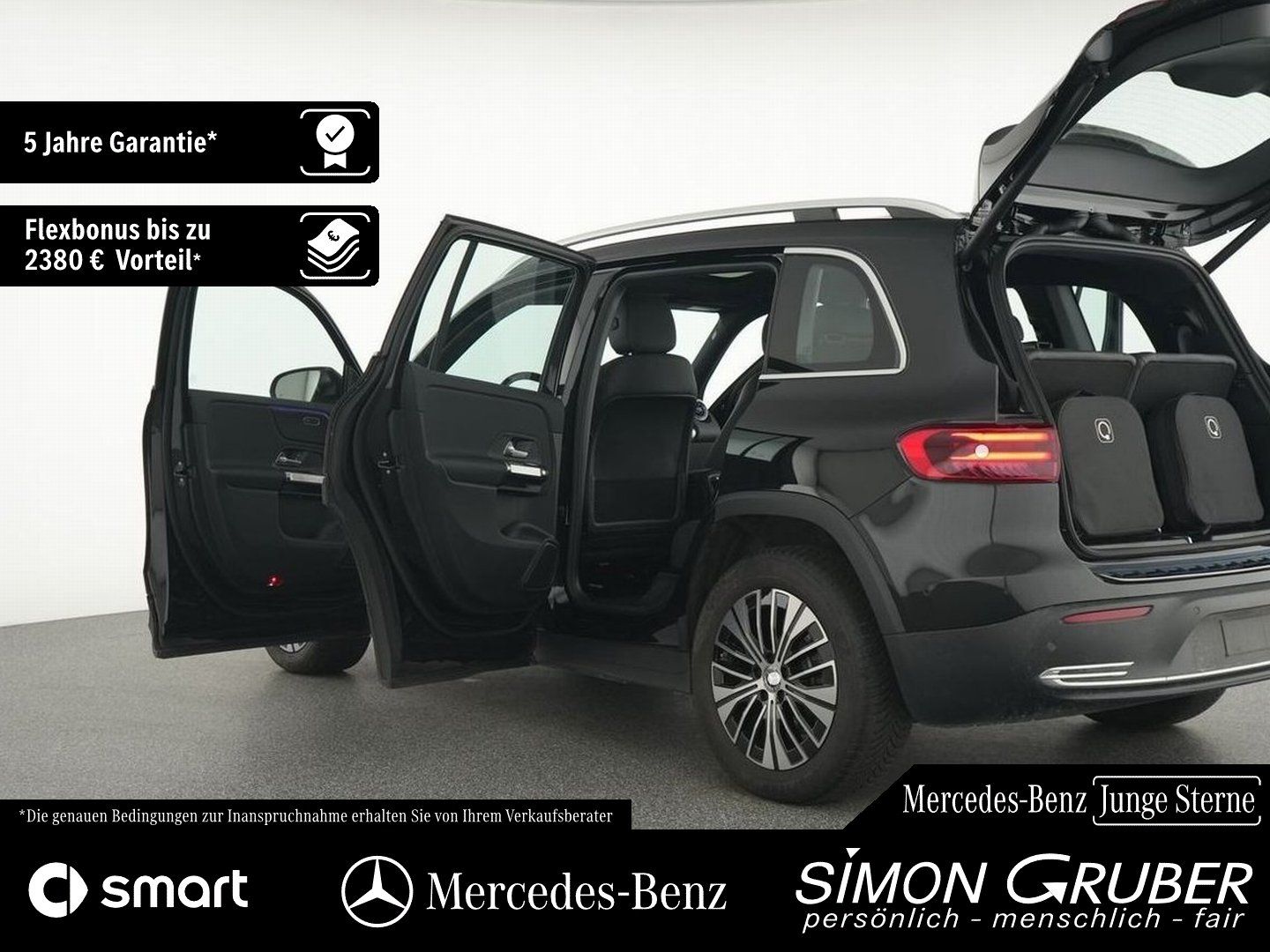 Fahrzeugabbildung Mercedes-Benz EQB 250+ Progressive Adv. Pano Kamera Amb 7Sitze