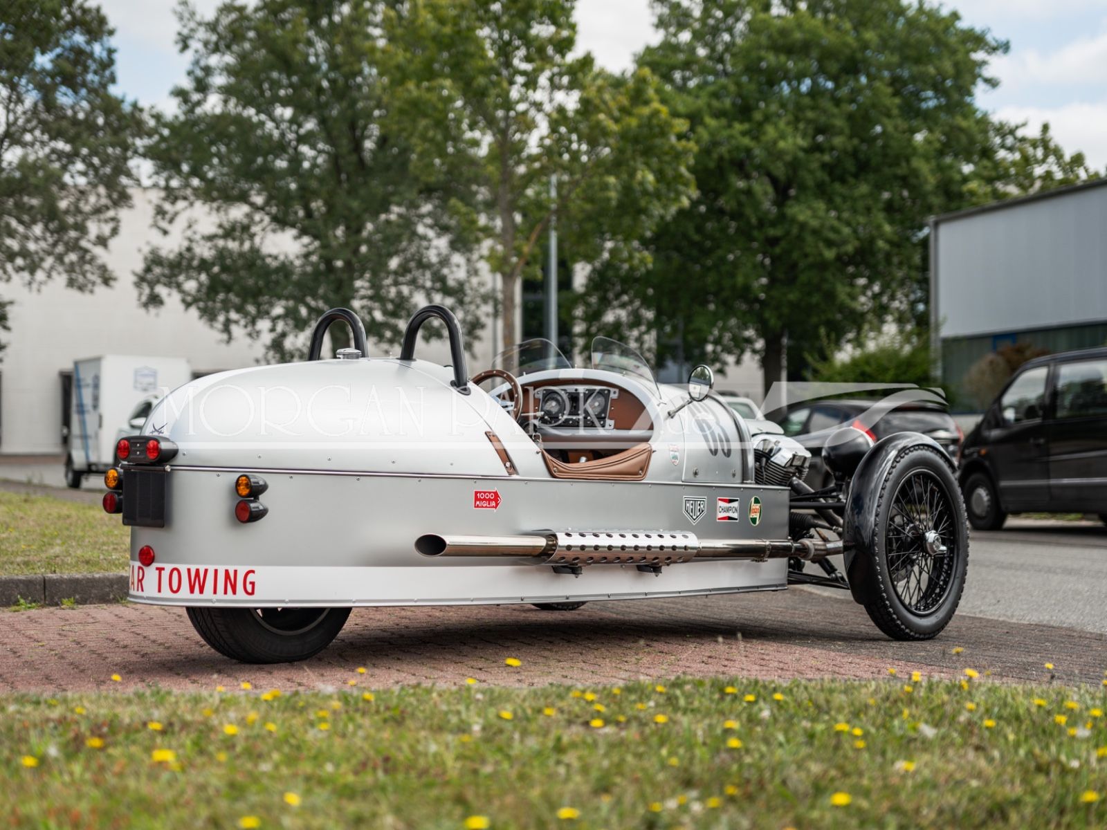 Fahrzeugabbildung Morgan 3-Wheeler *matt silber*