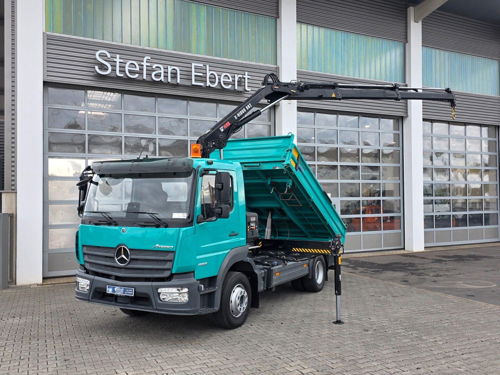 Fahrzeugabbildung Mercedes-Benz Atego 1223 KK HIAB X-HIDUO 082 Funk 2x AHK