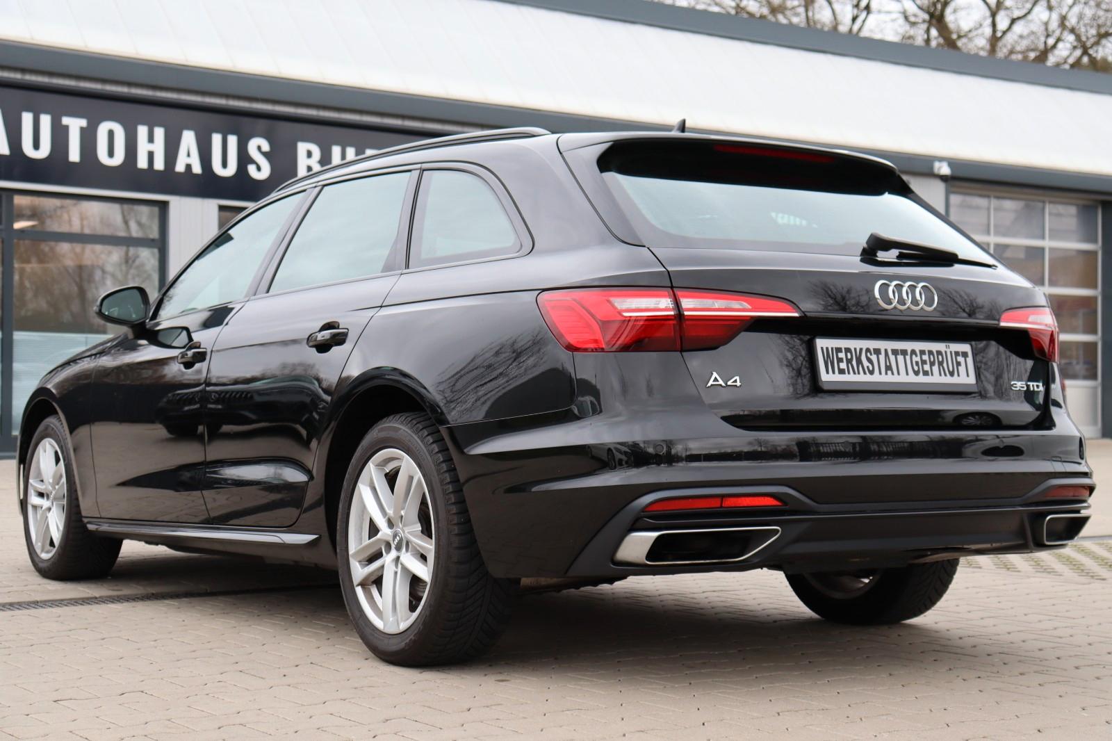Audi A4 Avant TDI *2-Hand*Mwst*ACC*Leder*PDC*Black, миниатюра 5