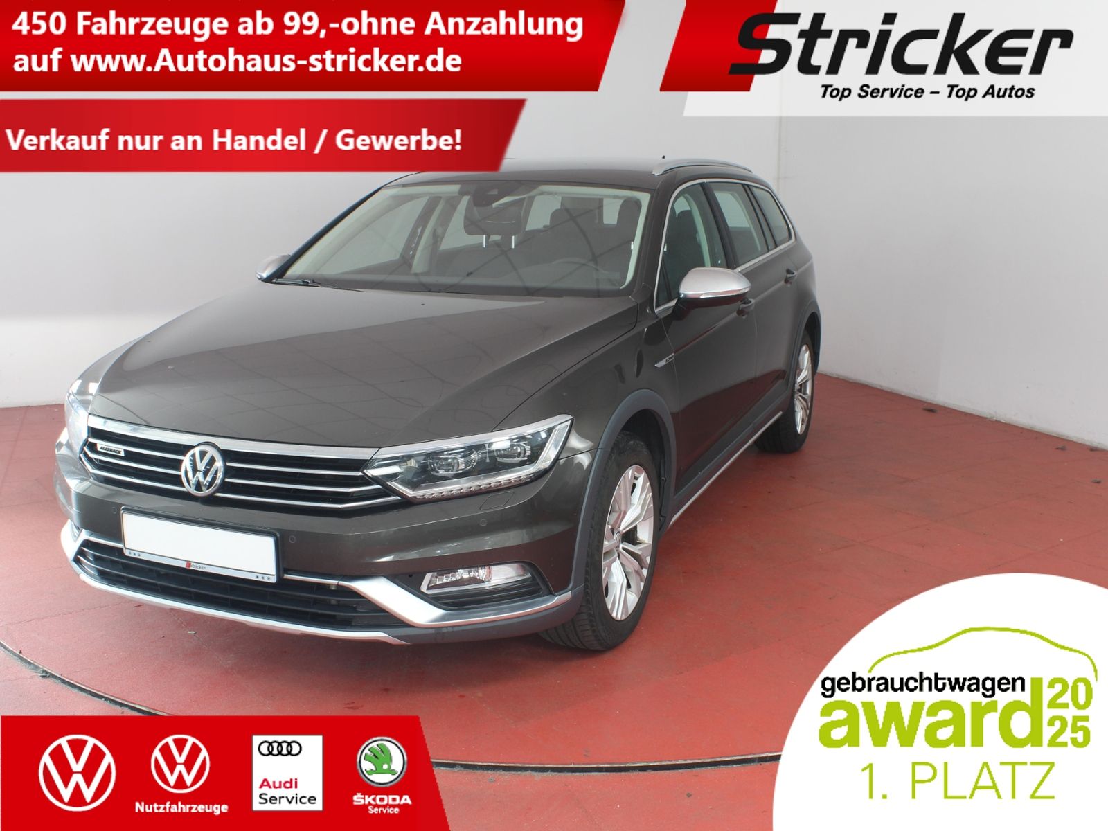 VW Passat Alltrack 2.0TDI TÜV 06/28 LED Navi Leder