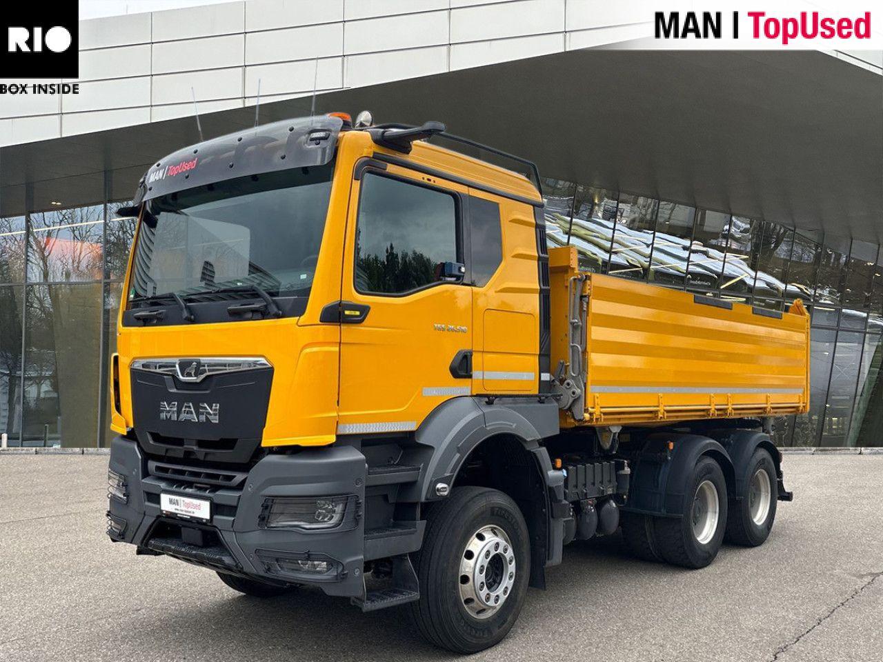 MAN TGS 26.510 6x4 BLCH-MEILLER-GARANTIE-ALU-ACC- ZV