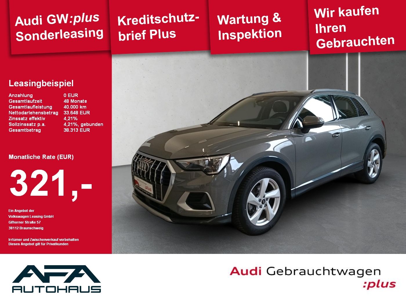Audi Q3 35 TFSI Advanced S tronic RFK*ACC*Navi*LM18