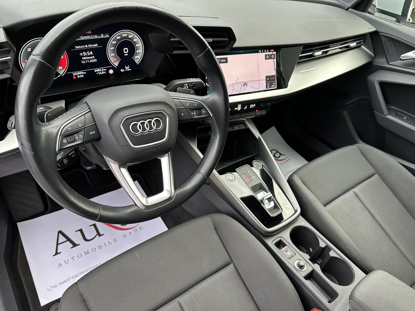 Fahrzeugabbildung Audi A3 35 TDI Sportback NAV+ACC+CARPLAY+VCOCKPIT+PP