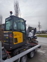 Volvo E20E Komplett Bagger  3 Löffel Powertilt - Baggerlader Bagger