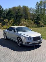 Bentley Continental GTC 4.0 V8 Convertible 2017 - silberne Bentley Continental GTC