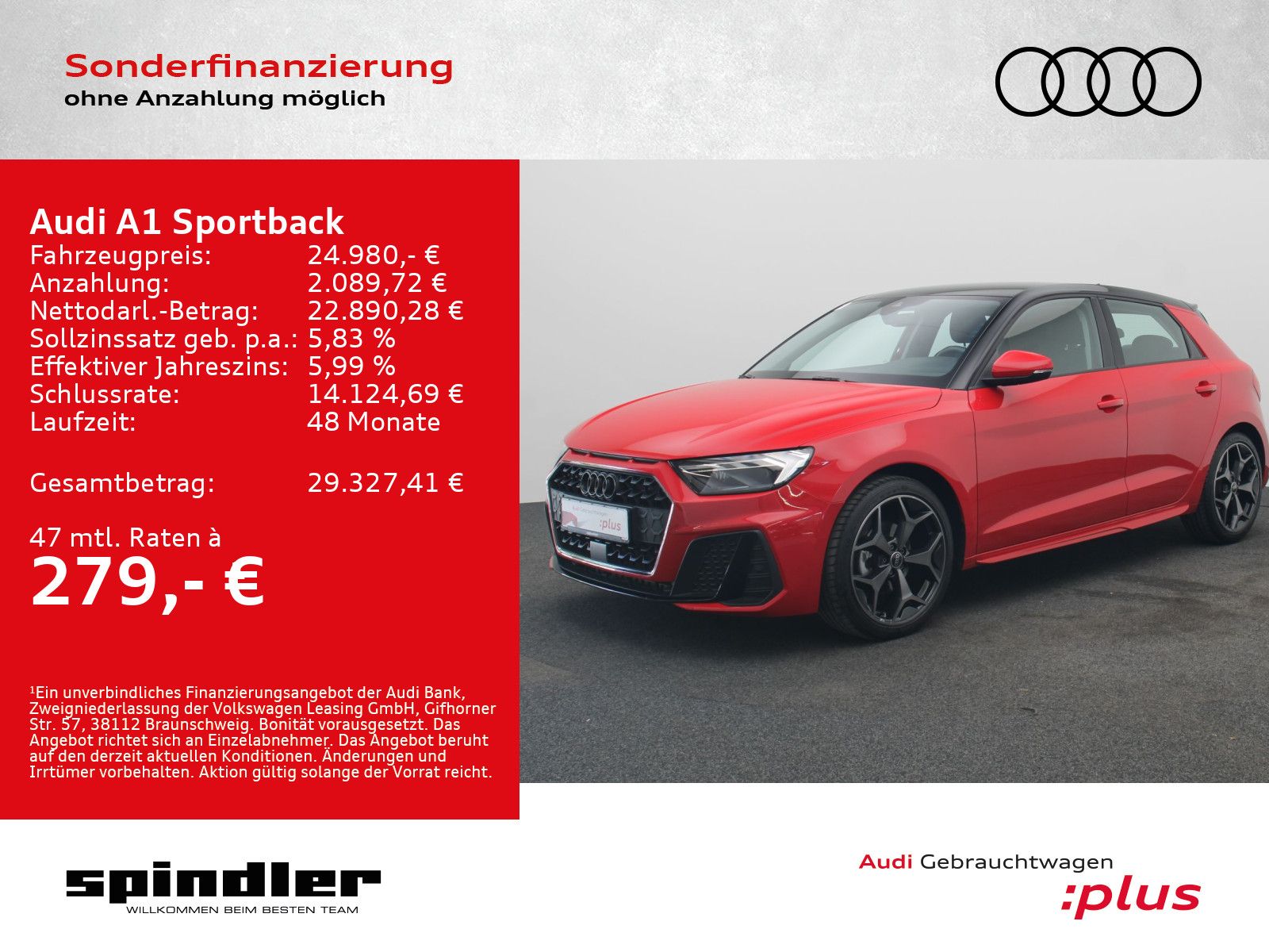 Audi A1 Sportback S-Line 30 TFSI S-tronic / Navi, LED
