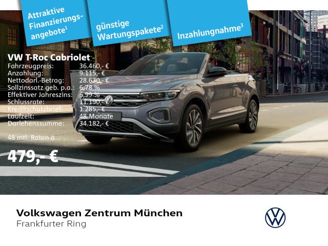 Volkswagen T-Roc Cabriolet Style 1.5 TSI Navi|Sitzhzg.|LM