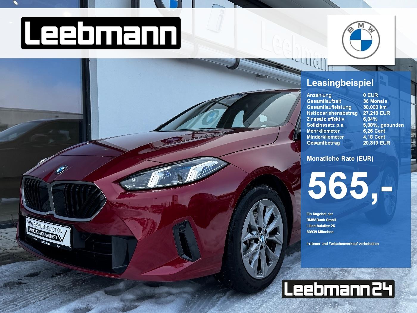 BMW 118d AdaptLED/RFK/DrivAssi GARANTIE bis 02/2030