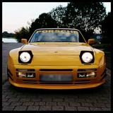 Porsche 924 Cabrio, Breitbau (Extrem) Umba... - Porsche 924: Cabrio