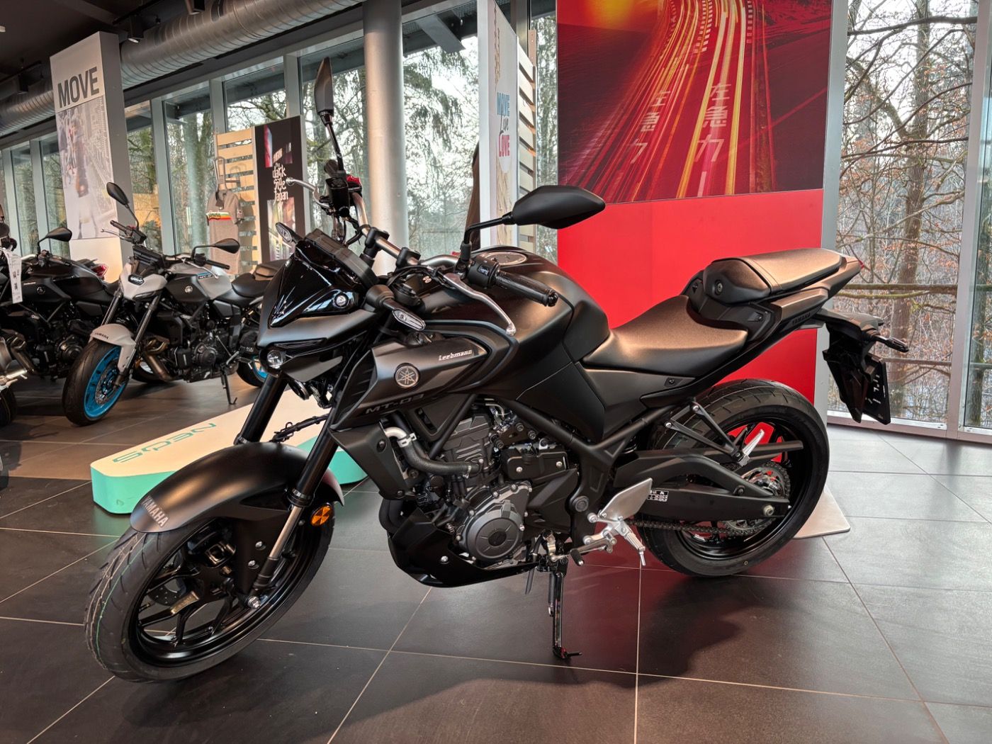 Fahrzeugabbildung Yamaha MT 03 Modell 2025