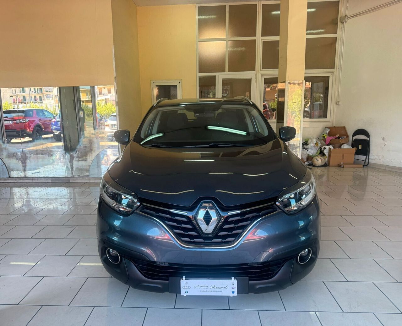 Renault Kadjar 2016, 1.5D dīzelis, Manuāls, Universāls, Zils — Latvijā