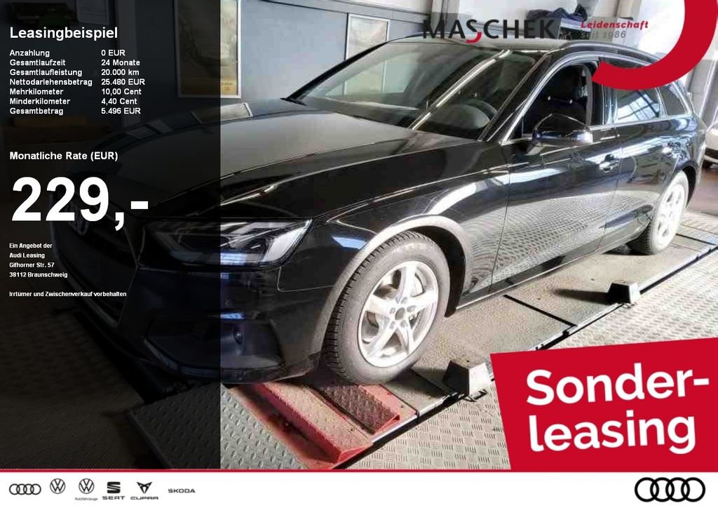 Audi A4 Avant 40 TDI S tronic Sonderleasing Naviplus