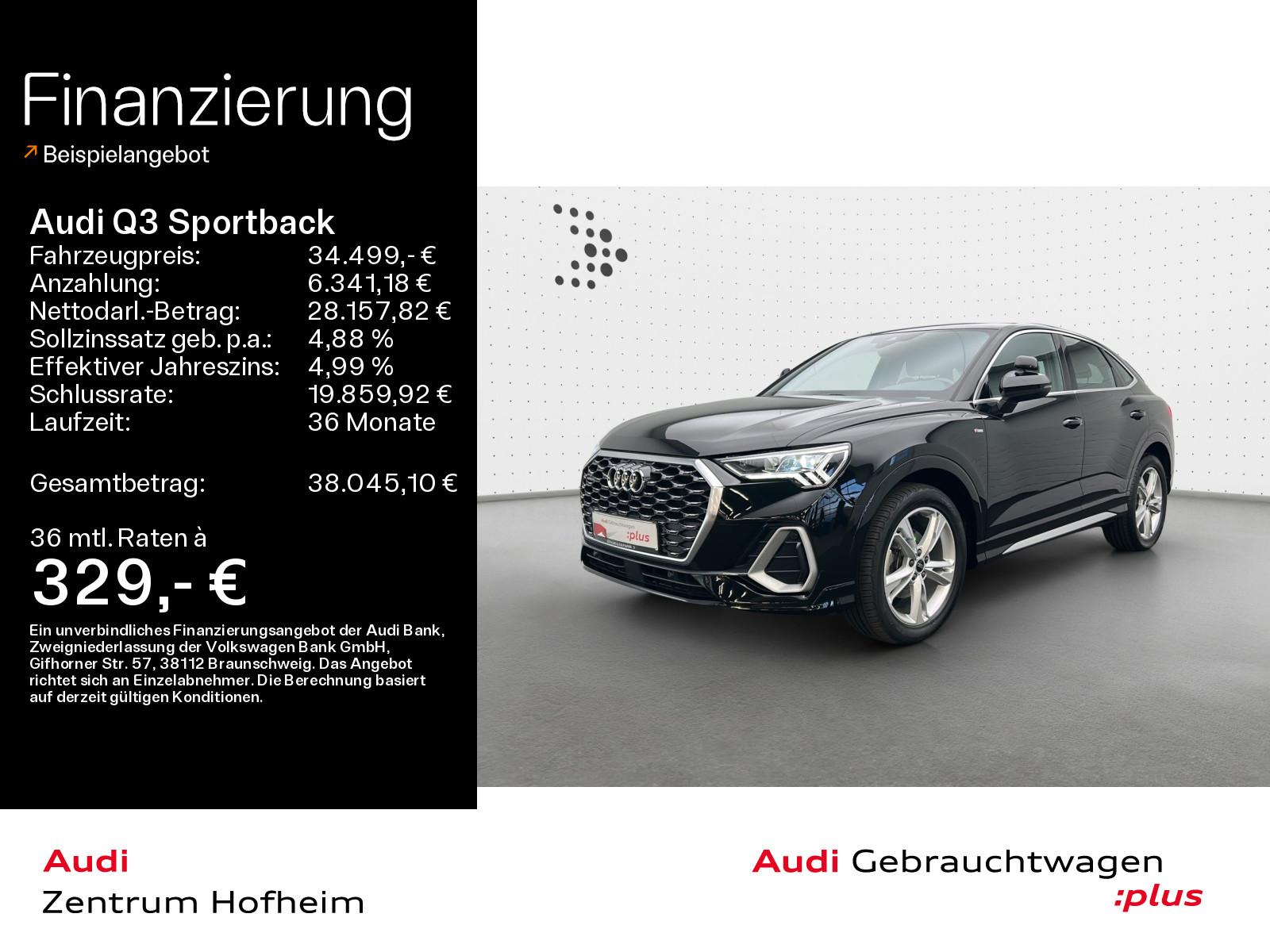 Audi Q3 Sportback 35 TDI qu S line S tro*LED*Virtual*