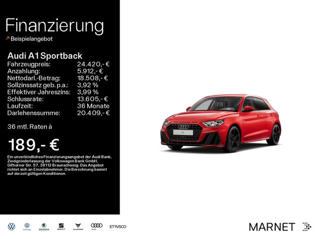 Audi A1 Sportback 30 TFSI S line*Alu*PDC*Audi Connect