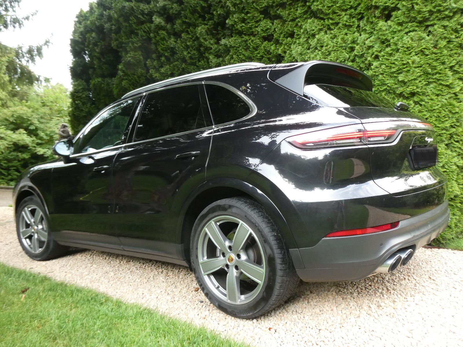 PORSCHE Cayenne Volleder AHK Dachreling Luft Matrix 4WS