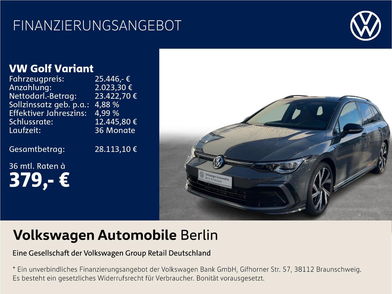 Volkswagen Golf Variant VIII 2.0 TSI DSG R-Line Navi SHZ
