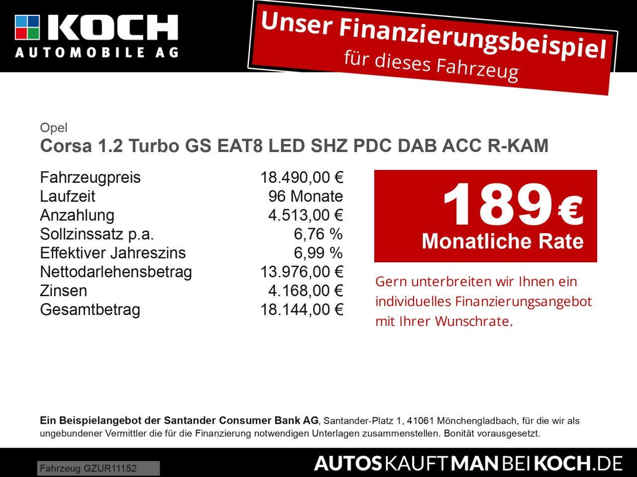 Opel Corsa 1.2 Turbo GS EAT8 LED SHZ PDC DAB ACC MFL imagem 2