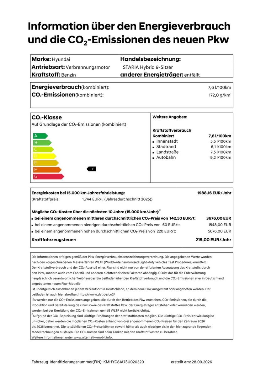 Hyundai Staria – Bild 5