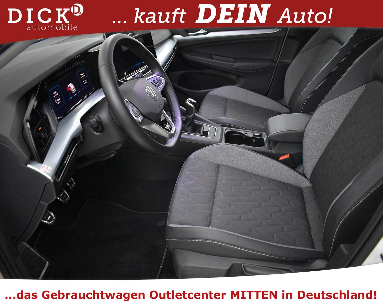 VW Golf VIII Var 1.5TSI Goal NAVI+KAM+LED+VIRTU+SHZ - Image 11