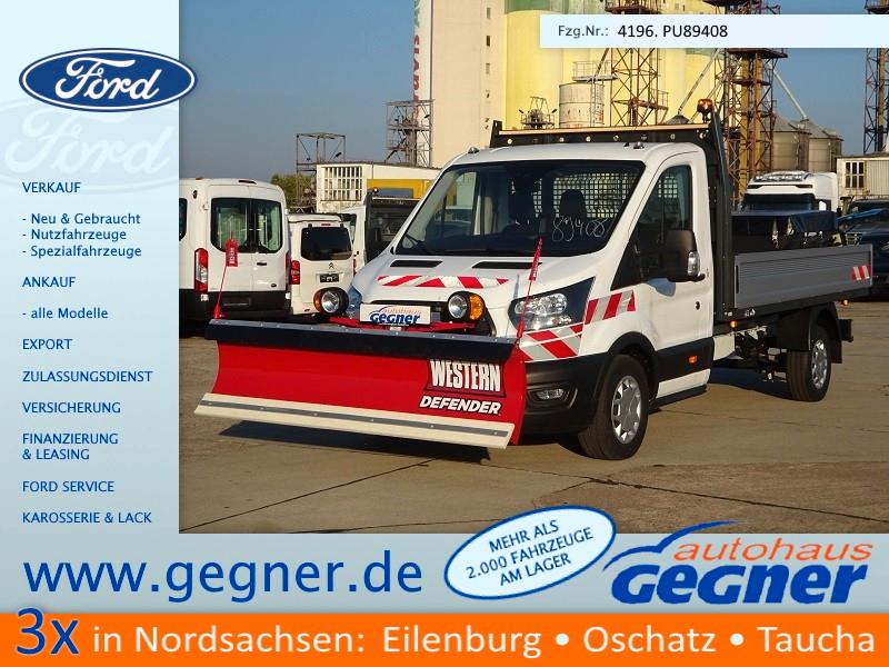 Ford Transit 350L3 EinzelKab Kipper Winterd. Schild