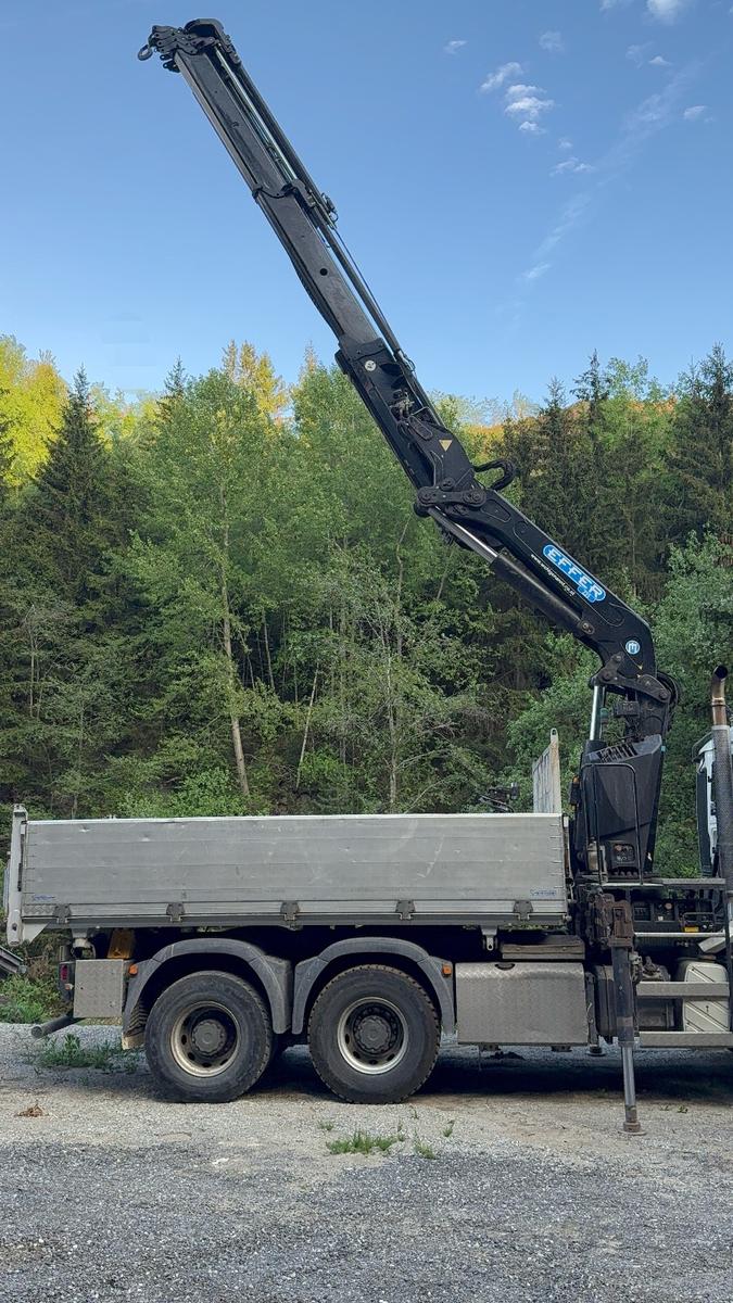 MAN 33.440 TGS6X4 BLATT BLATT EFFER KRAN TOP ZUSTAND