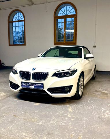 BMW 220 i Sport Line Cabrio TÜV & Service Neu