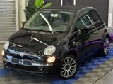 Fiat 500 Lounge Cabrio Klima / Pdc / TÜV Neu / - Fiat 500: Schwarz, Cabrio