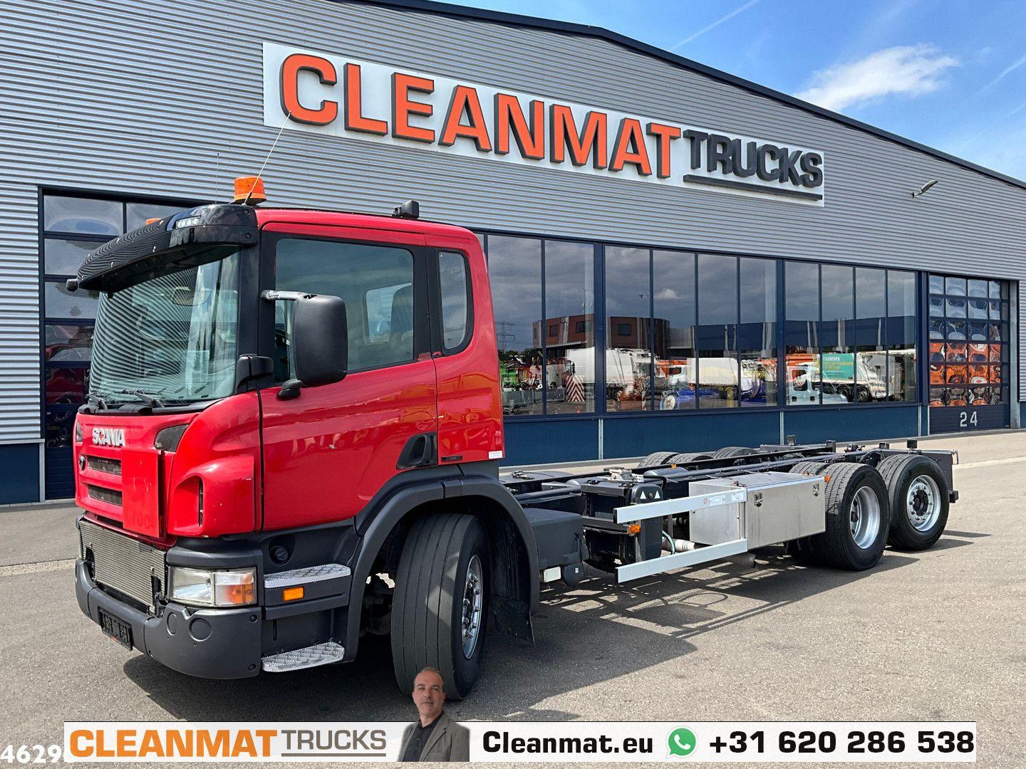 Scania P 360 6x2 Chassis cabine with PTO
