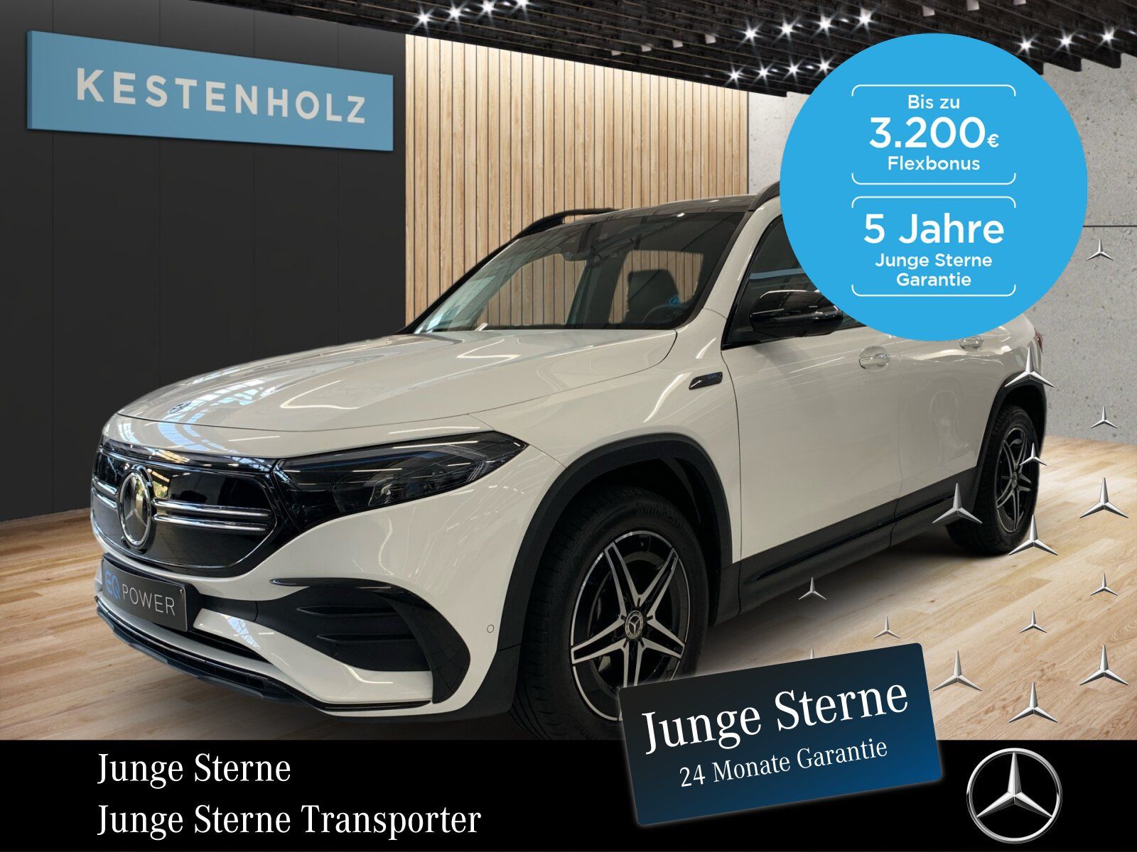 MERCEDES-BENZ EQB 300 4M *AMG*NIGHT*MEMO*PANO*360°KAM*DISTR*